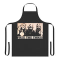 A stylish and horror-themed apron inspired by the cult classic film "3 from Hell" by Rob Zombie.
