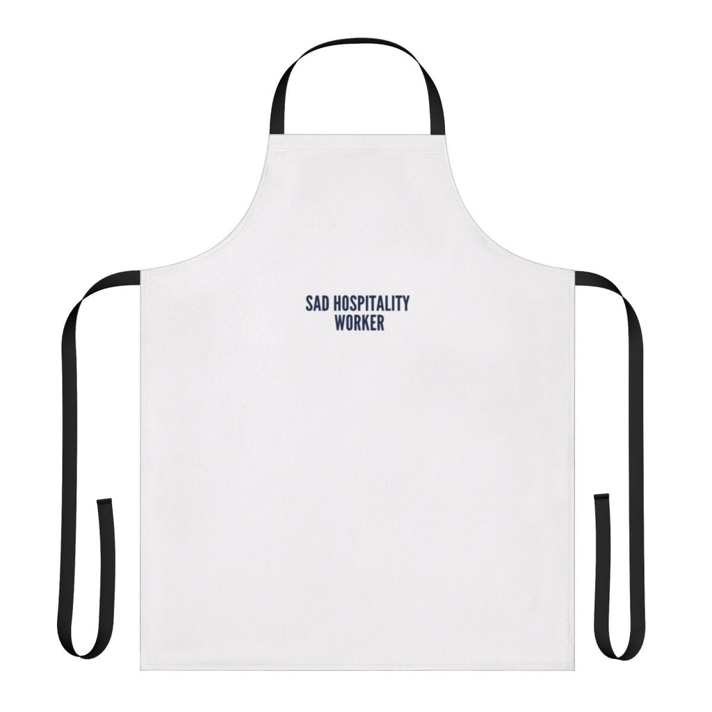 Hospitality worker apron for servers, waiters, and chefs