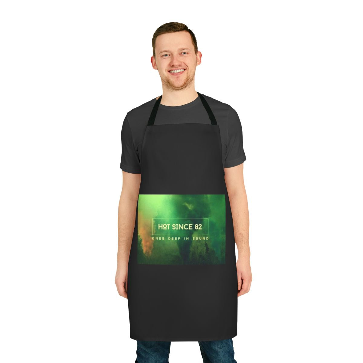 Hot 82 Inspired Apron - Unique DJ-Style Kitchen Accessory featuring the Best of Logo