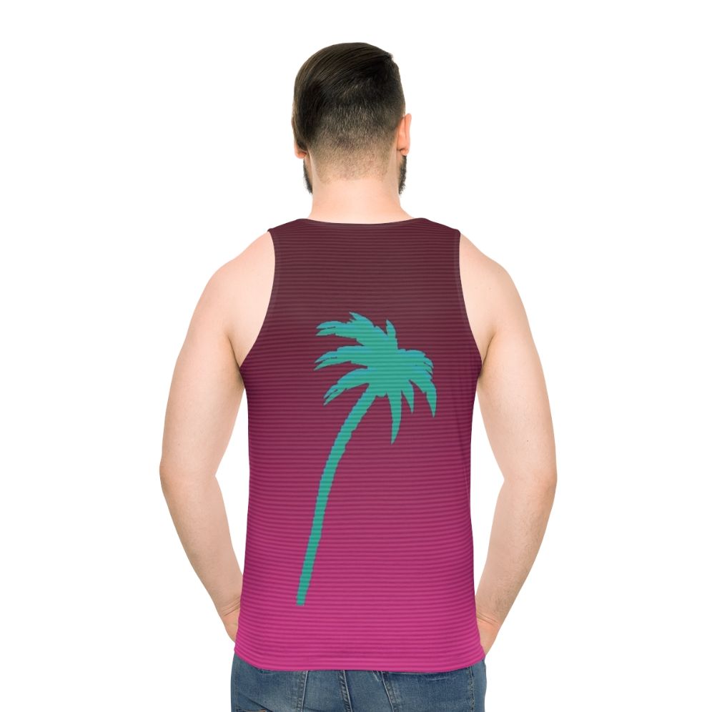 Hotline Miami Palmtree Unisex Tank Top