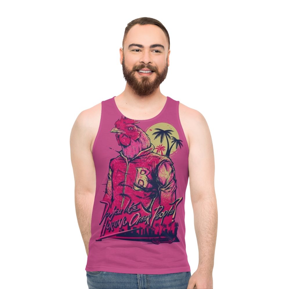 Hotline Miami Richard Unisex Tank Top