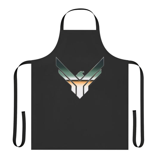 House Atreides chrome symbol inspired apron