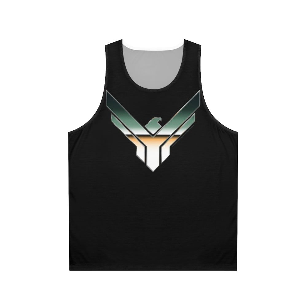 House Atreides Chrome Symbol Unisex Tank Top