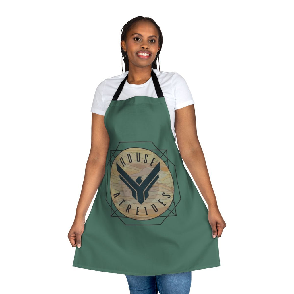 House Atreides inspired Dune fan art design printed on a high-quality apron.