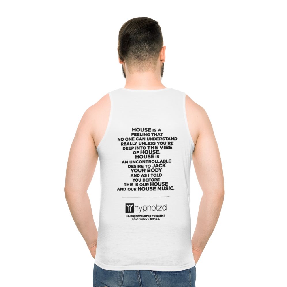 House music anthem unisex dance tank top
