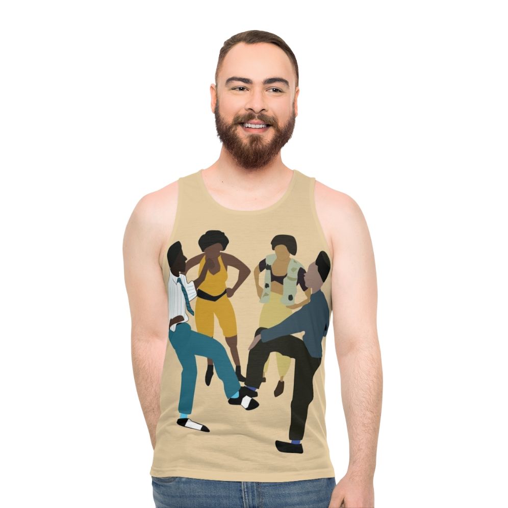 House Party Unisex Retro 90s Hip Hop Tank Top