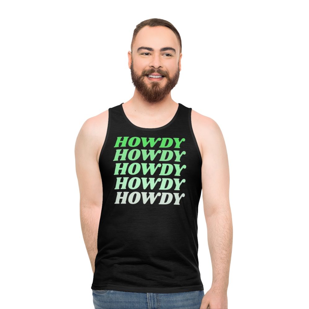 Howdy Howdy Howdy Unisex Western Cowboy Country Tank Top