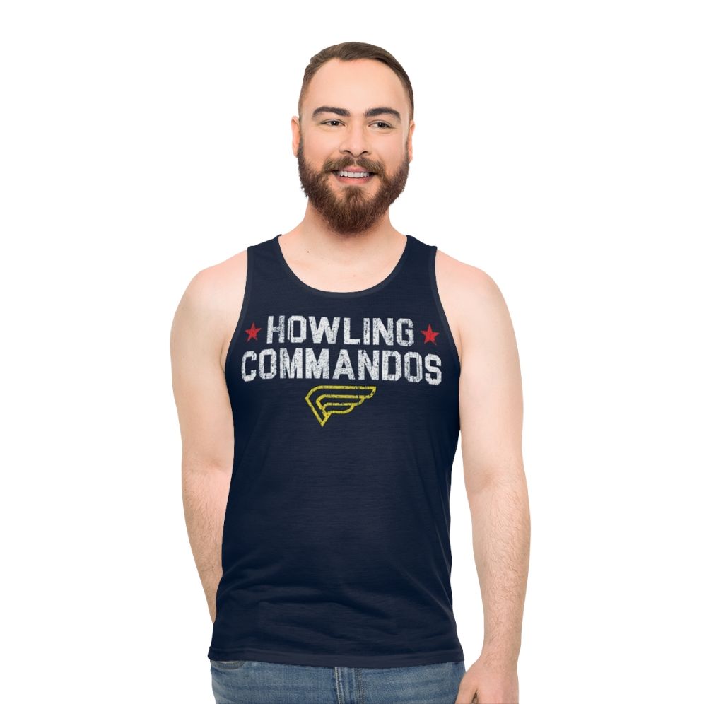 Howling Commandos Marvel Comics Unisex Tank Top