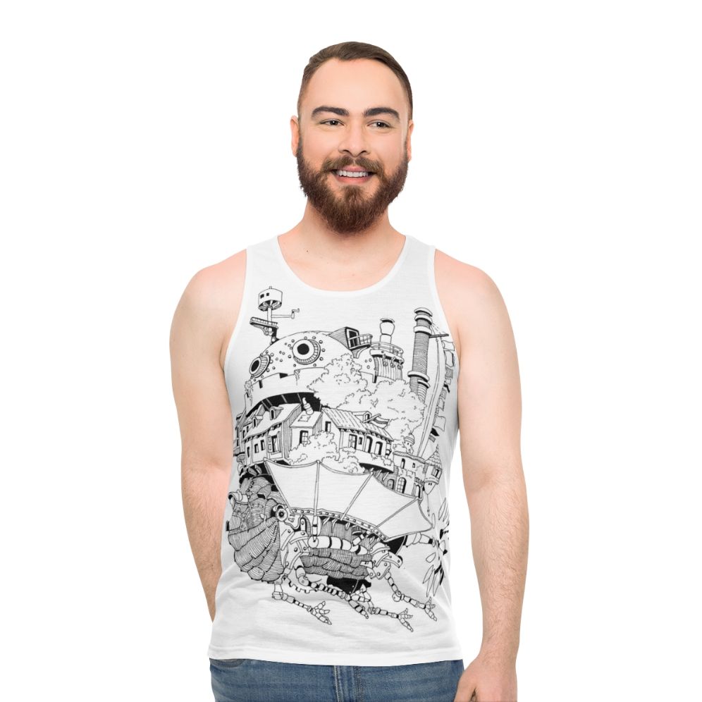Howl's Moving Castle Anime Unisex Tank Top