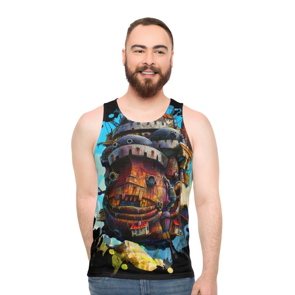 Howl's Moving Castle Anime Tank Top