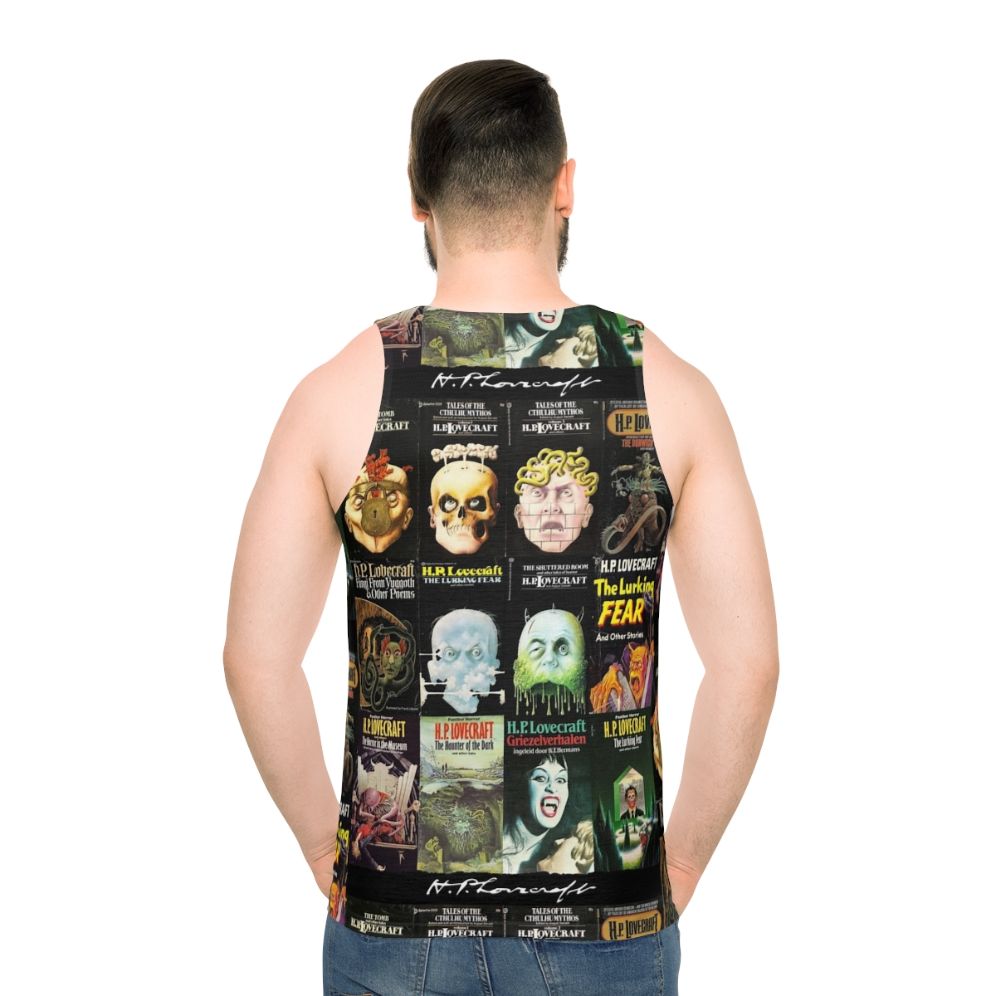 H.P. Lovecraft inspired unisex horror tank top