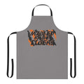 A black and amber cooking apron featuring the Hull City Tigers football club logo and colors.