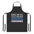 Age of Empires inspired apron with "Wololo" text