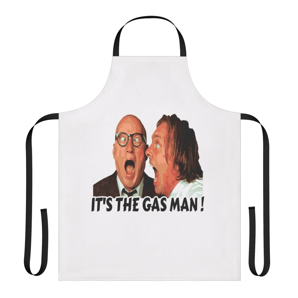 Apron featuring a humorous Bottom-inspired design
