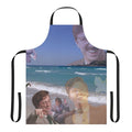 Colorful apron featuring an illustration of Brian David Gilbert, a popular YouTube personality known for his work on Polygon's Unraveled series.