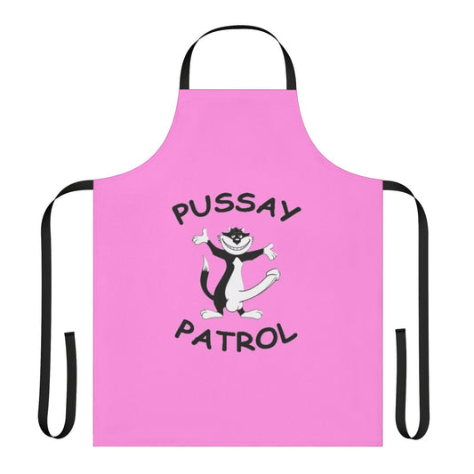 Bucks party themed apron with a comedic design