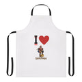 Funny apron with Captain Morgan-inspired design for bartenders and alcohol enthusiasts