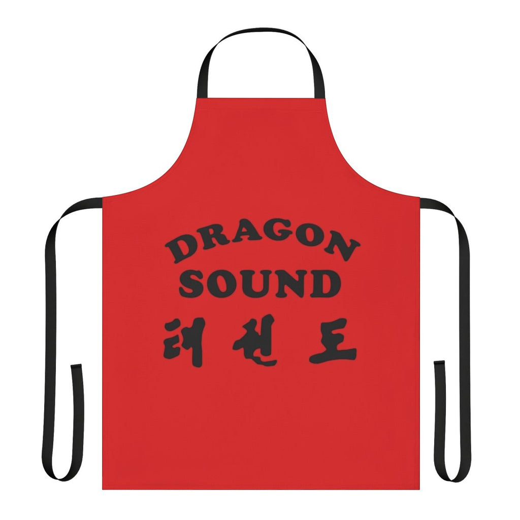 Apron featuring the iconic dragon sound logo from the cult classic film "Miami Connection"