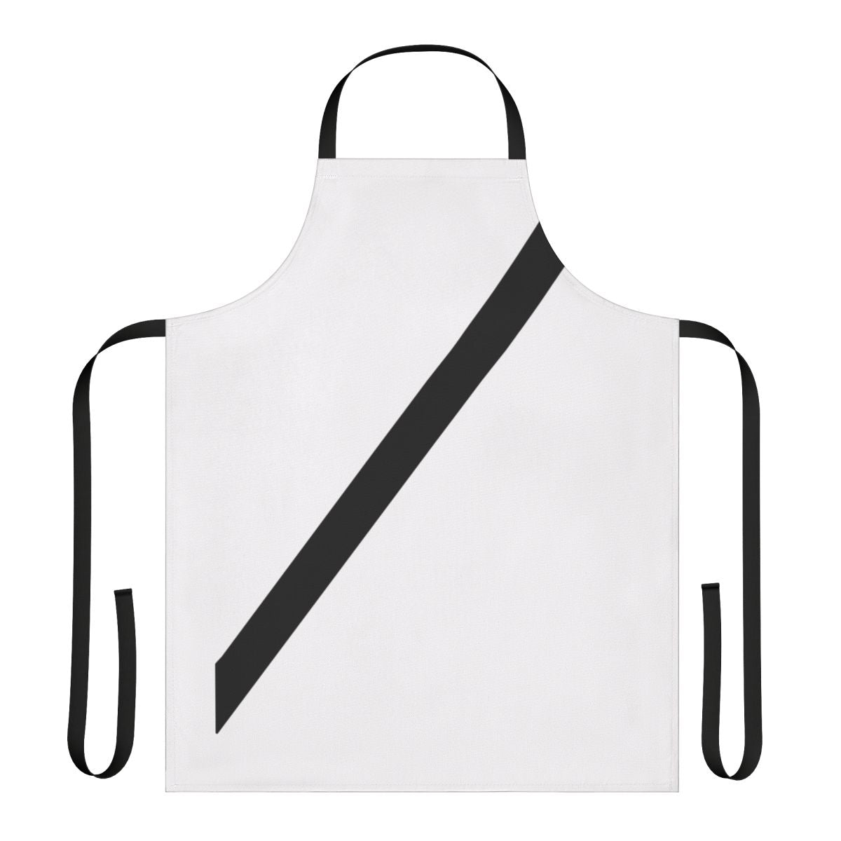 Driver wearing a safety belt apron to avoid traffic fines