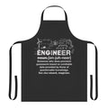 Apron with a humorous engineering definition design