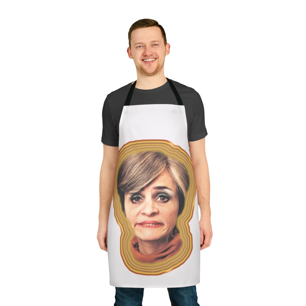 Jerri Blank inspired comedy apron with a humorous design for Strangers with Candy fans