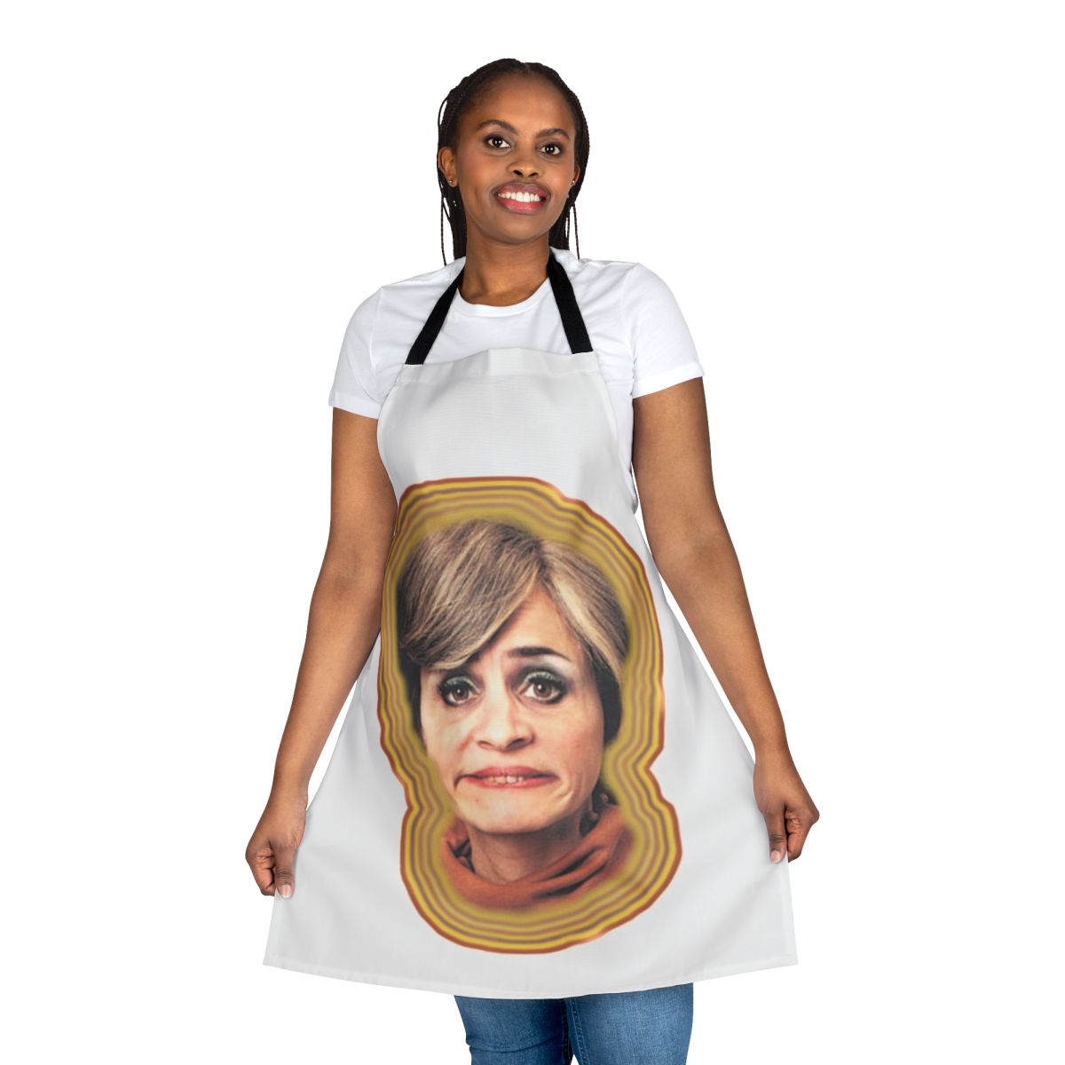 Jerri Blank inspired comedy apron with a humorous design for Strangers with Candy fans