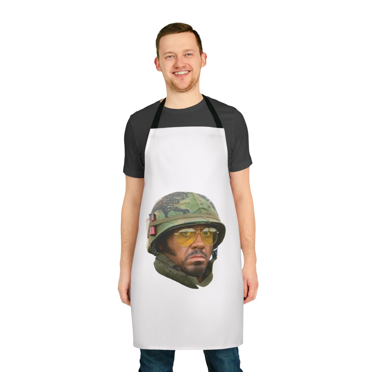 Kirk Lazarus Tropic Thunder Apron with Iconic Character Costume Design