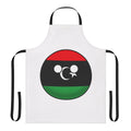 Libya Countryball design printed on a high-quality apron