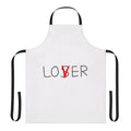 Humorous apron with 'Lover or Loser' text