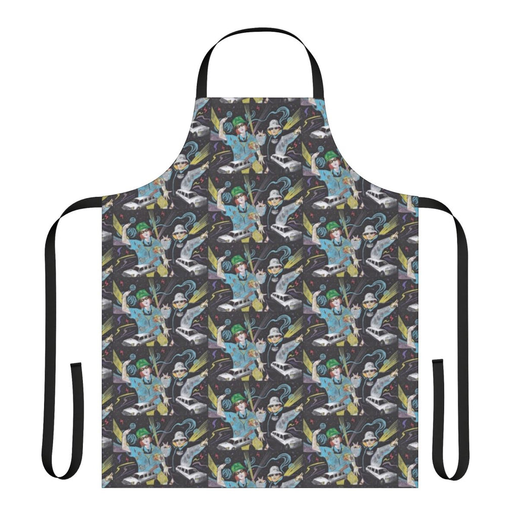 Apron featuring the characters Kevin and Perry from the popular British comedy film