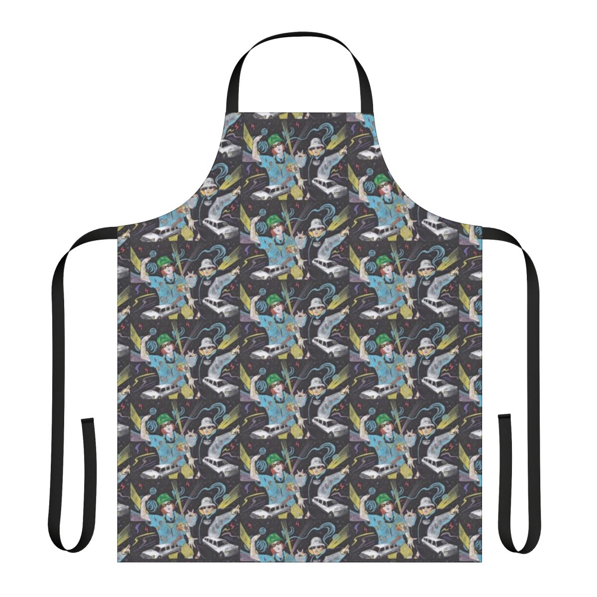 Apron featuring the characters Kevin and Perry from the popular British comedy film