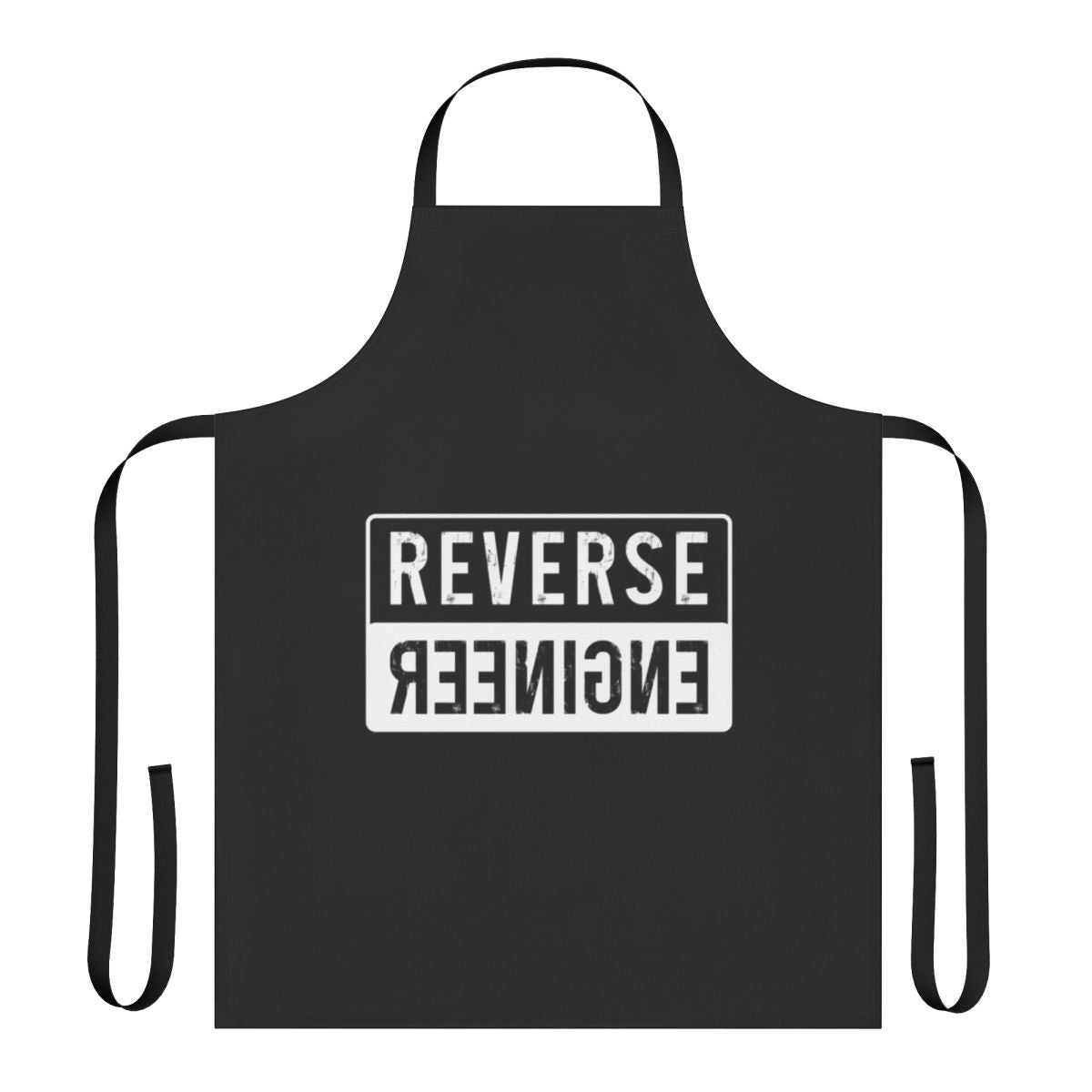 A funny apron with a "Reverse Engineer" design for science and engineering professionals.