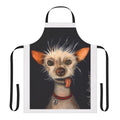 Funny apron featuring an ugly dog design
