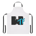 Funny "What the Fuck" apron with parody design for music lovers
