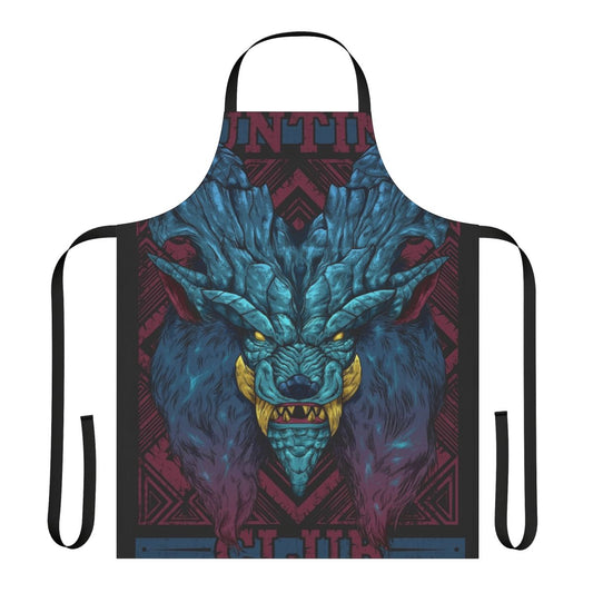 Monster Hunter inspired dragon apron