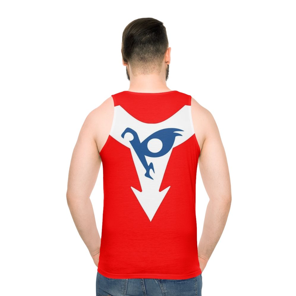 Retro Anime-Inspired Hurricane Polimar Unisex Tank Top
