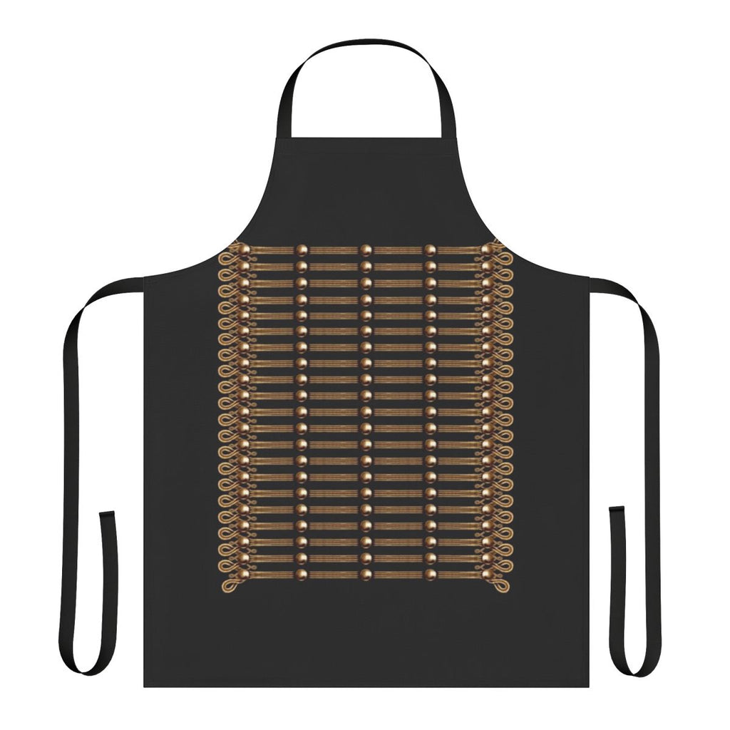 Hussar-inspired Napoleonic-era apron for historical reenactment and HEMA activities