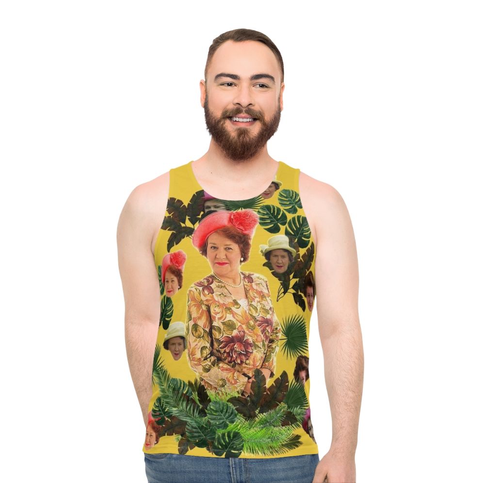 Hyacinth Bucket Bloomin' Unisex Tank Top