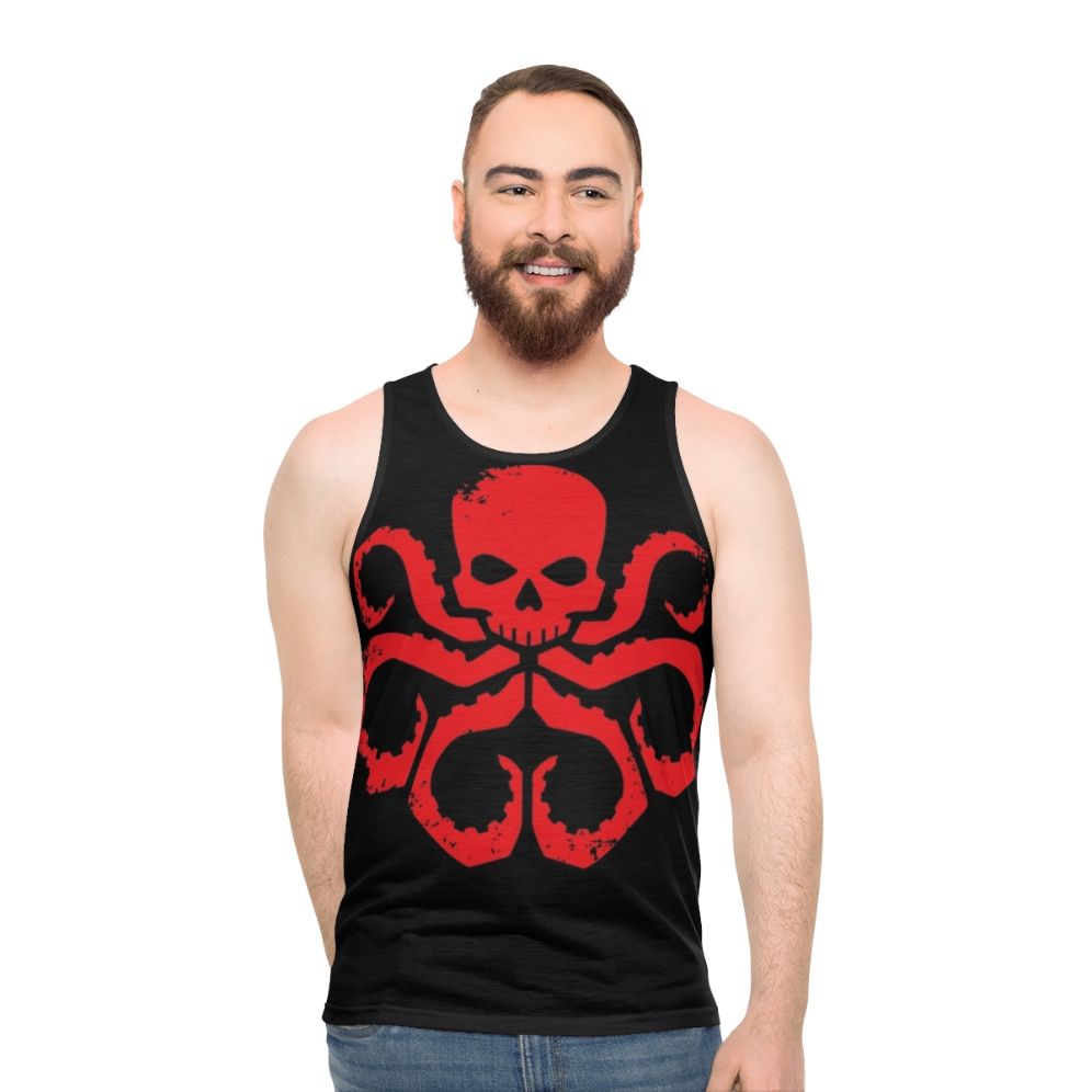 Hydra Badge Red Unisex Marvel Superhero Tank Top
