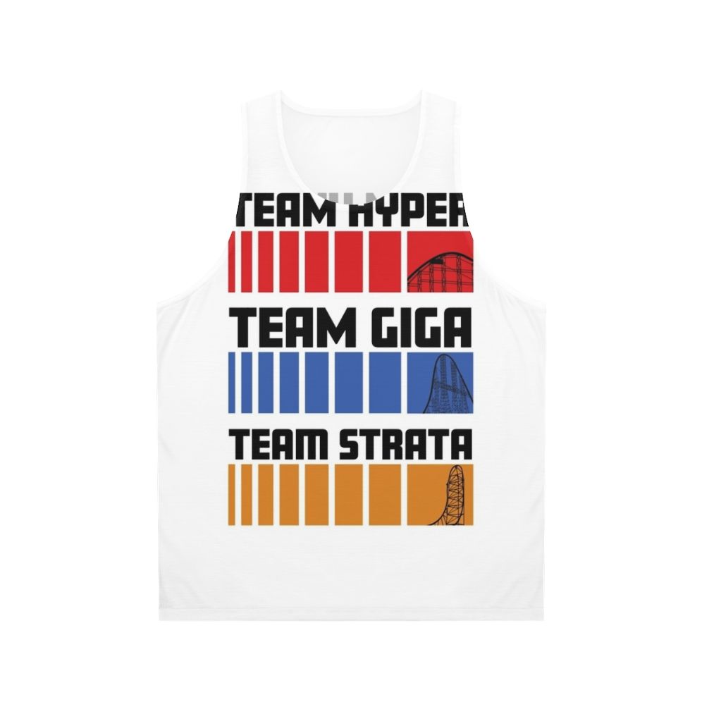 Hyper Giga Strata Roller Enthusiast Unisex Tank Top