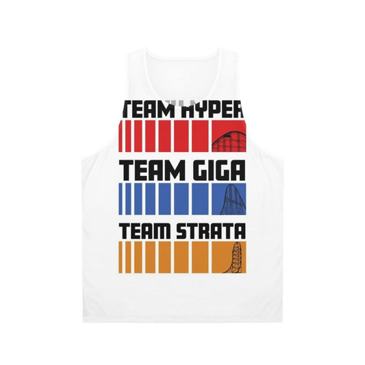 Hyper Giga Strata Roller Enthusiast Unisex Tank Top