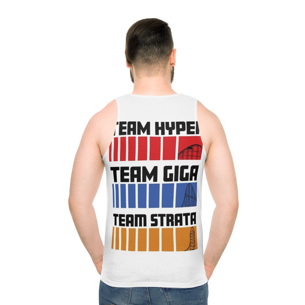 Hyper Giga Strata Roller Enthusiast Unisex Tank Top