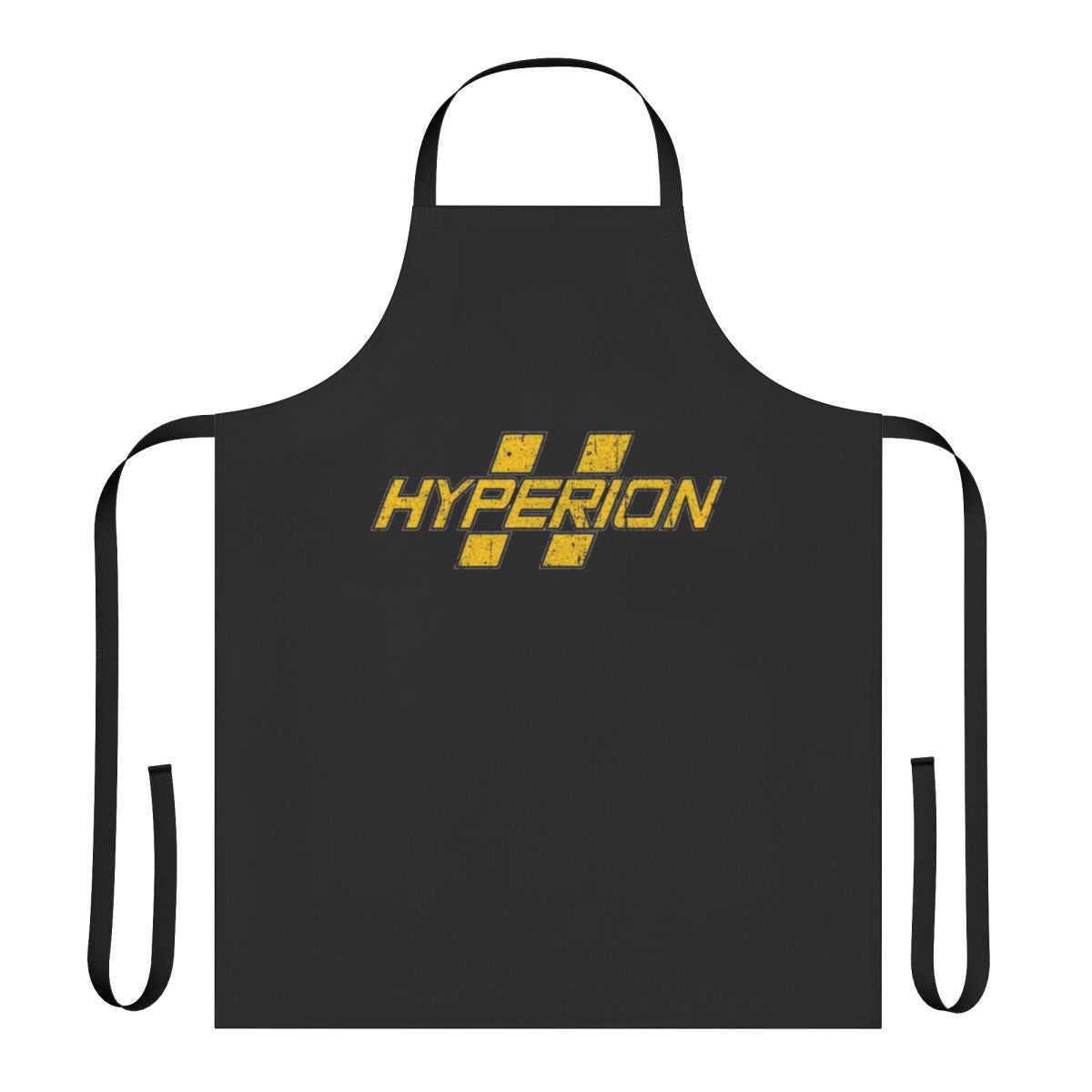 Hyperion-Inspired Video Game Apron Featuring Iconic Characters and Symbols