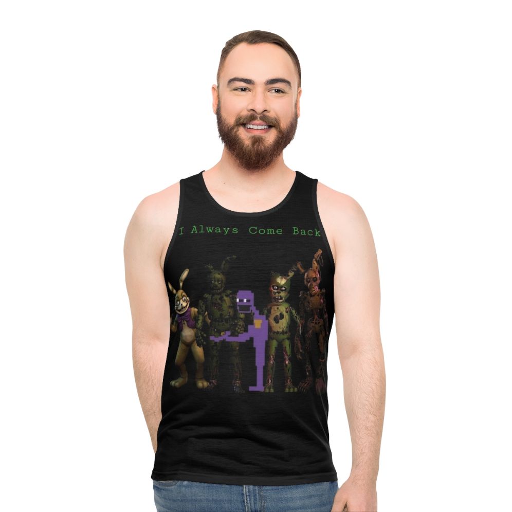 I Always Come Back FNAF Springtrap Unisex Tank Top