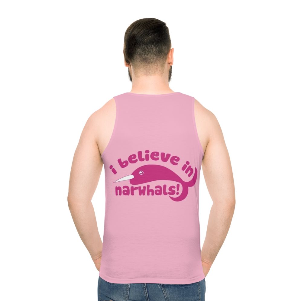 I Believe in Narwhals Unisex Tank Top