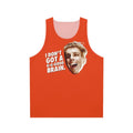 "I Don't Got a Good Brain" Unisex Tank Top featuring a funny pop culture meme