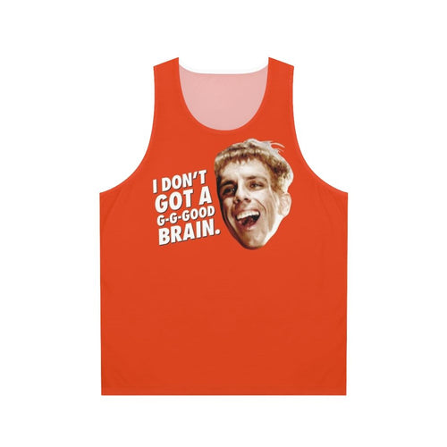 "I Don't Got a Good Brain" Unisex Tank Top featuring a funny pop culture meme
