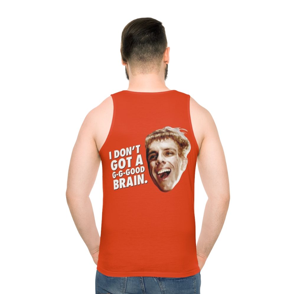 "I Don't Got a Good Brain" Unisex Tank Top featuring a funny pop culture meme