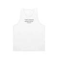 Unisex 'I Don't Wanna Be Anyone's Secret' Young Royals quote tank top