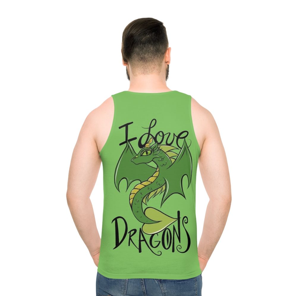 Unisex I Love Dragons Tank Top